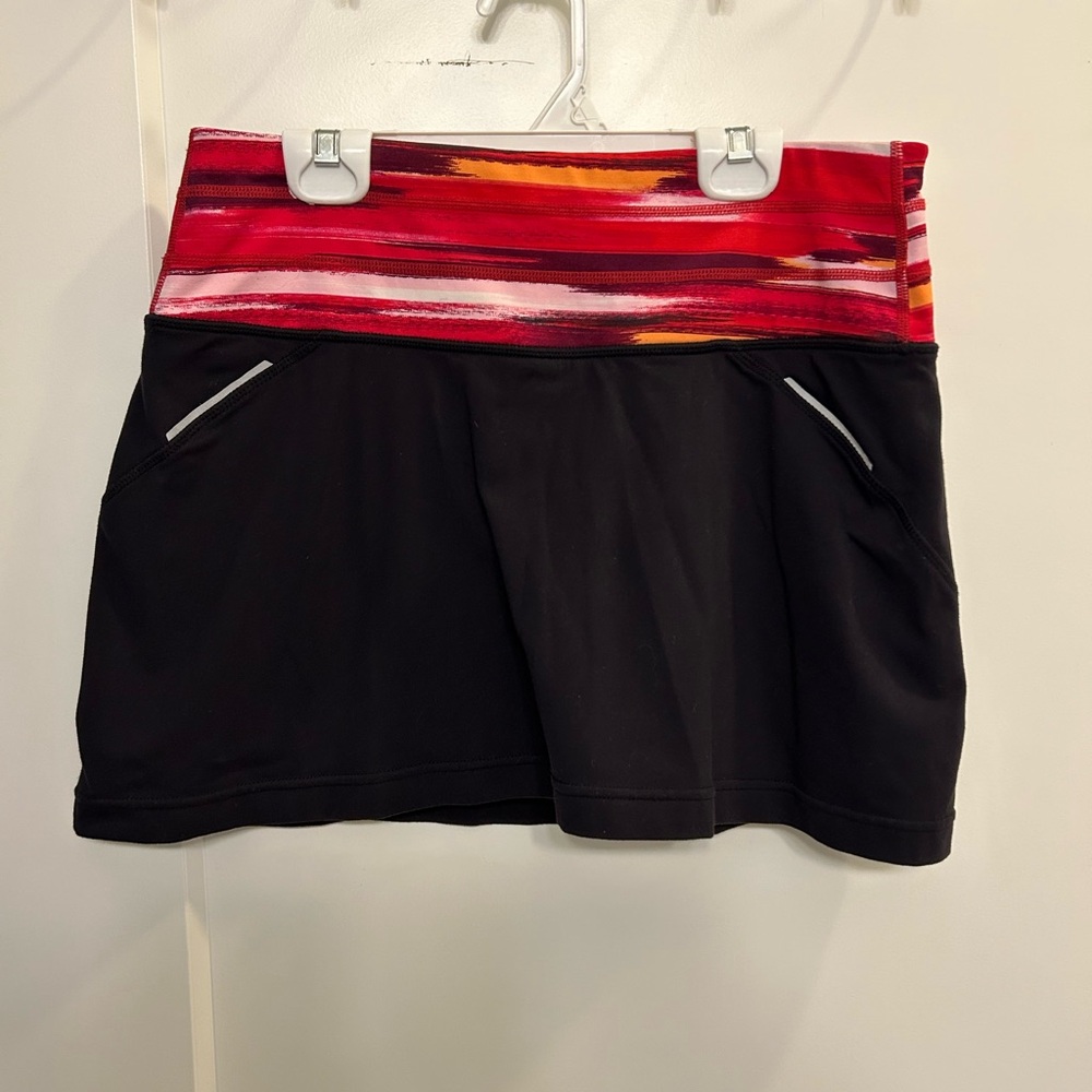 Athleta Grenadine Airbrush Relay Skort